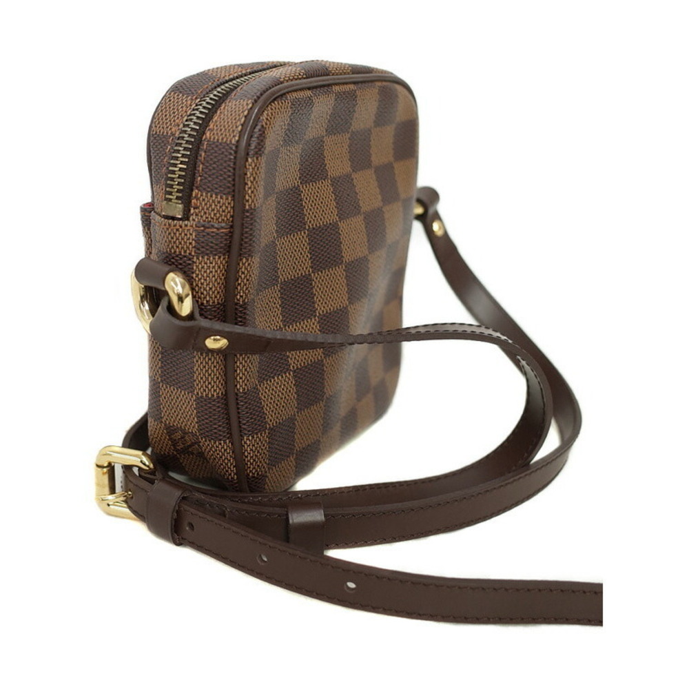 Louis Vuitton Shoulder Damier Ebene Brown Bag Rift